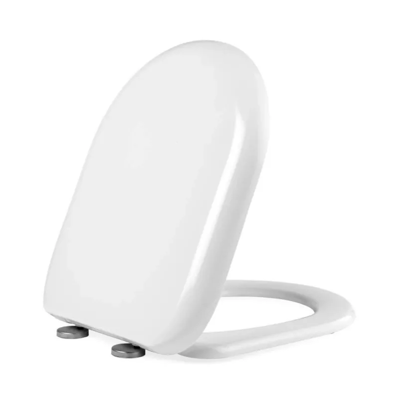 Beldray LA072771PEU7 Anti-bac D-förmiger Toilettensitz, Weiß