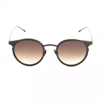 BELSTAFF Unisex Parkgate-S120 Sonnenbrille - Schwarzer Acetatrahmen, graue Polycarbonatgläser, UV400-Schutz, 48/21/145 mm