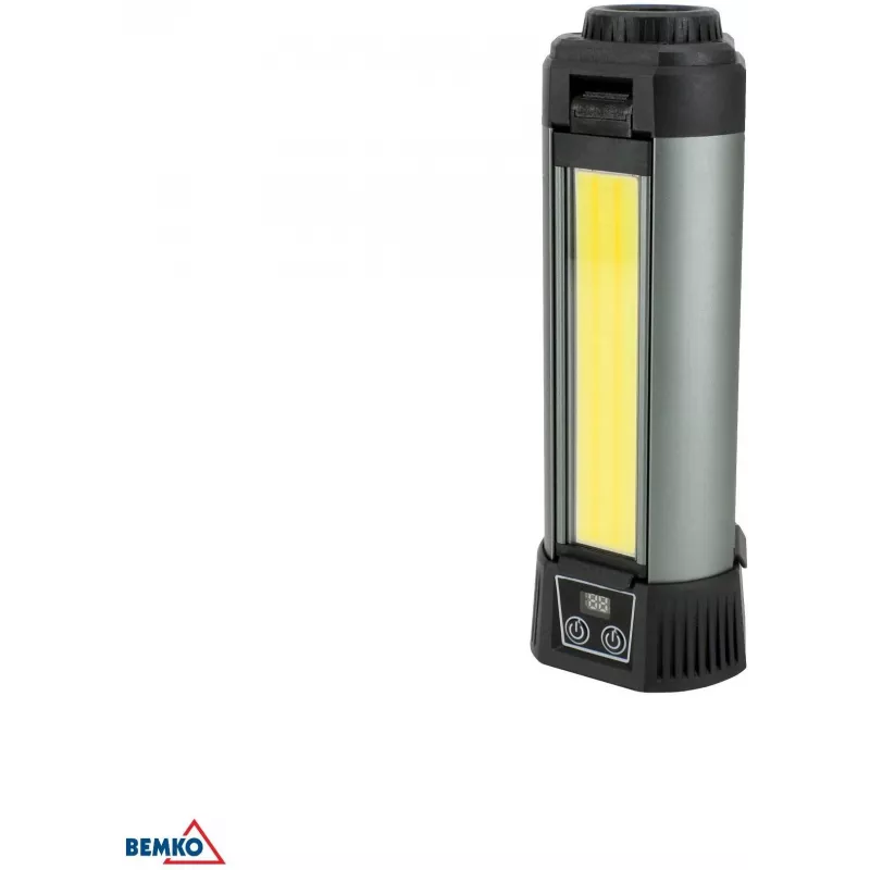 BEMKO C49-LTW09 Multifunktions-LED-Taschenlampe, 6000 mAh, IP42