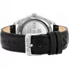 BEN SHERMAN Herrenuhr WB039UB 43mm Schwarzes Zifferblatt Schwarzes Armband aus Kunstleder