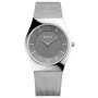 BERING Herren Classic Quarzuhr 11936-309 36mm blaues Zifferblatt silbernes Milanese Mesh Armband
