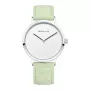 BERING Damenuhr 14937-304 (39mm) – Blaues Sunray-Zifferblatt, Silbernes Milanese-Mesh-Armband