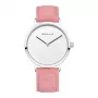 BERING Damenuhr 14937-604 39mm blaues Zifferblatt silbernes Milanese-Mesh-Armband