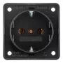 Berker 09418505 SCHUKO-Steckdose Integro-Modul Matt Schwarz