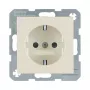 Berker 47238982 SCHUKO-Steckdose mit Klappdeckel, Unterputz, 16A 250V, Weiß (RAL 9010)
