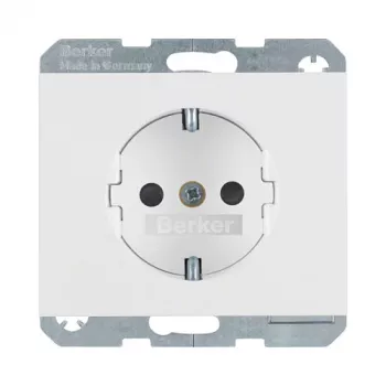 Berker 47357009 Schuko-Steckdose 16A Polarweiß
