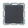 Berker 47516086 SCHUKO-Steckdose mit Klappdeckel, Q.1/Q.3, Anthrazit matt