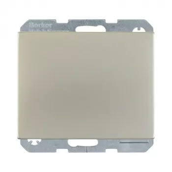 Berker 47517204 SCHUKO-Steckdose mit Klappdeckel, Typ F, 16 A, 250 V, IP44, Polarweiß