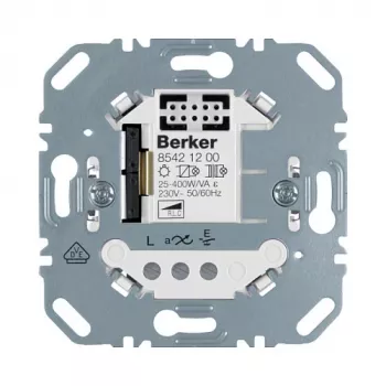 Berker 85421200 Universelles Tastdimm-Modul, 1-Kanal, Unterputz, 230 V, 20-420 W/VA, LED-kompatibel