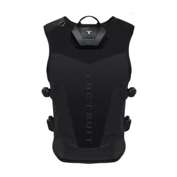 bHaptics TactSuit Air Onyx Haptikweste mit 40 Vibrationsmotoren, Bluetooth, USB-C, atmungsaktivem Mesh, Schwarz