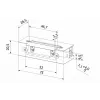 BIRA HARTTE S12UW Elektrischer Türöffner 12V AC/DC Fail-Secure mit mechanischem Freigabeschalter