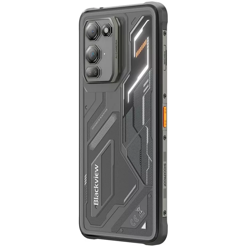 Blackview Fort 200 Smartphone 6/256GB, Schwarz
