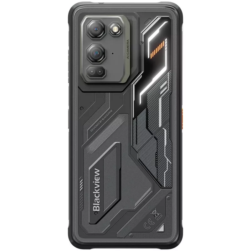 Blackview Fort 200 Smartphone 6/256GB, Schwarz