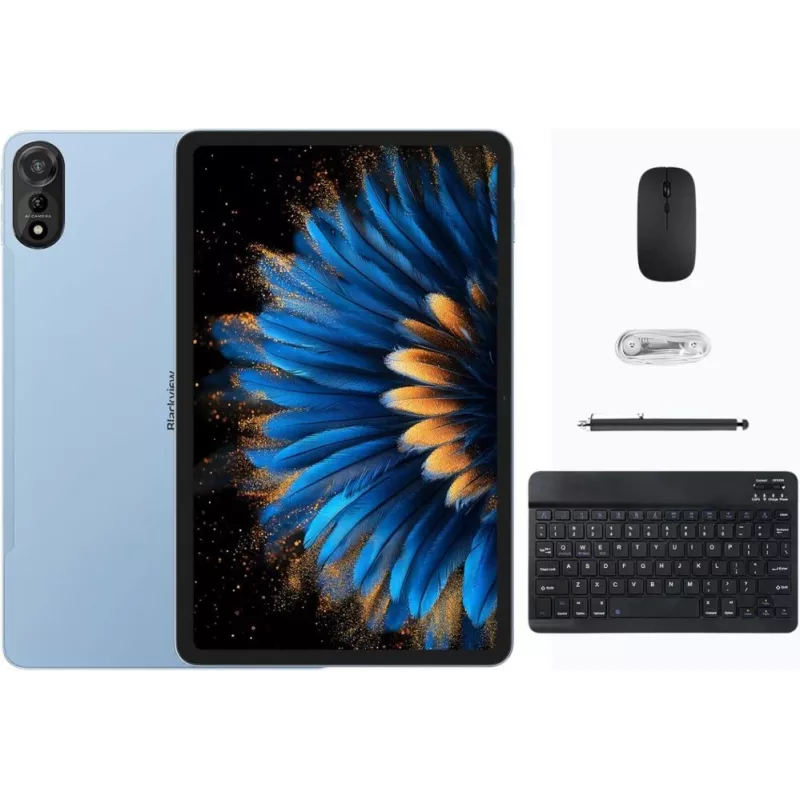 Blackview MEGA 2 Tablet 12 Zoll 6/256GB 4G LTE mit Tastatur, Hülle, Stylus und Maus-Set, Grün