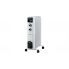 Blaupunkt HOR401 2000 W Ölradiator Heizung, Weiß, 3 Heizstufen, Einstellbarer Thermostat, Überhitzungsschutz, Kippschutz, 9 Rippen, Flüsterbetrieb, für Räume bis 25 m²