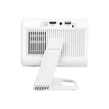 BLOW AndroidTV FullHD MaxView Tragbarer Projektor Weiß