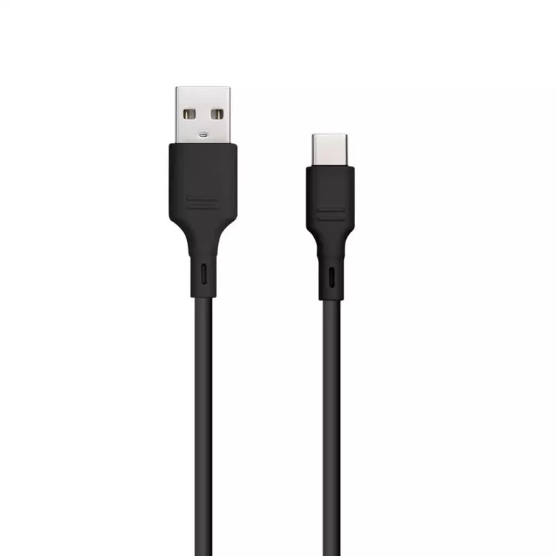 Blue Star USB-A auf USB-C Kabel 1m 3A Schwarz DC-001AC3.0