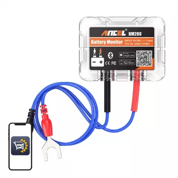Bluetooth-Batterietester ANCEL BM200 6-20V DC