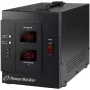 BlueWalker PowerWalker AVR 3000 SIV FR 3000VA/2400W Automatischer Spannungsregler, 230V, 4x französische Steckdose, Schwarz