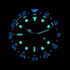 BOBROFF BF0007 Unisex Quarz Analog Uhr 41mm Edelstahlgehäuse Schwarzes Zifferblatt Lederarmband