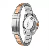 BOBROFF BF0007 Unisex Quarz Analog Uhr 41mm Edelstahlgehäuse Schwarzes Zifferblatt Lederarmband