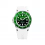 BOBROFF MAN BF0002ibvBF 42mm Quarz-Analoguhr mit schwarzem Zifferblatt und Echtlederarmband