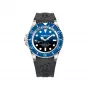 BOBROFF MAN BF0003ibaBFS 42mm analoge Quarzuhr mit schwarzem Lederarmband