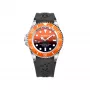 BOBROFF MAN BF0004ibnBFS Analog Quarzuhr 42mm Edelstahl Schwarzes Zifferblatt Echtlederarmband