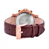 BOBROFF MAN BF1001M65 Analog-Quarz-Uhr 44mm Schwarzes Zifferblatt Lederarmband