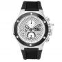 BOBROFF MAN BF1002M20 Analog-Quarz-Uhr 43mm Schwarzes Zifferblatt Lederarmband