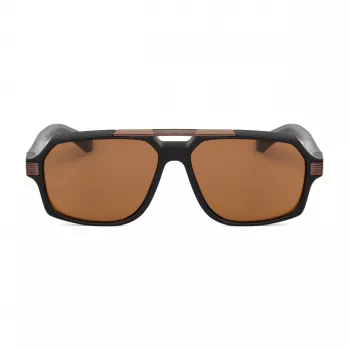 BOBROFF Herren-Sonnenbrille BFG0015-C2, 58/15/143 mm