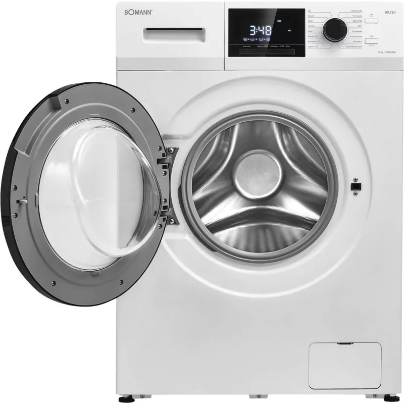 BOMANN WA 7111 Frontlader-Waschmaschine, 7 kg, 1400 U/min, Weiß