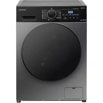 BOMANN WA 7112 Titan Waffeleisen, Titan/Schwarz