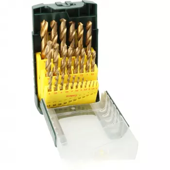 Bosch 2607017154 HSS-Spiralbohrer-Set 25-teilig TiN-beschichtet Zylinderschaft