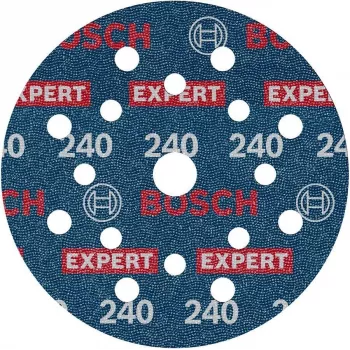 Bosch Expert M480 Net Schleifscheibe 150 mm P120 50er-Pack Klettverschluss Multi-Loch für Exzenterschleifer 2608902449