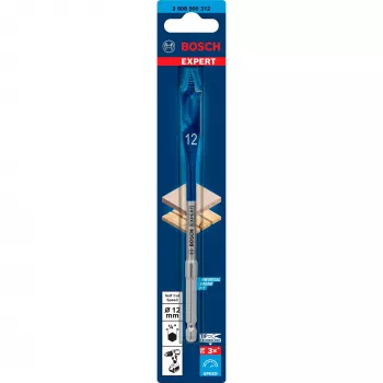 Bosch Expert SelfCut Speed Flachfräsbohrer, 12 mm x 152 mm (2608900312)