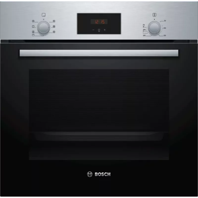 Bosch HBF113BR1S Einbau-Elektrobackofen, 66L, Edelstahl
