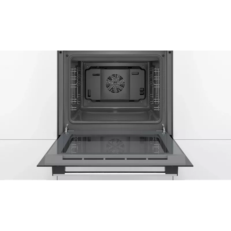 Bosch HBF113BR1S Einbau-Elektrobackofen, 66L, Edelstahl
