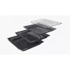 Bosch HBG7341B1 Series 8 Einbau-Elektrobackofen, 71L, Pyrolyse-Selbstreinigung, Schwarz, 60 cm