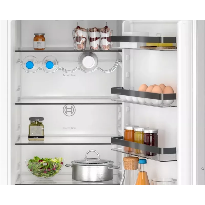 Bosch KIN96SFD0 Vollintegrierter Kühl-Gefrierschrank mit VitaFresh pro 0°C, NoFrost, 387L, Energieklasse D, 35 dB