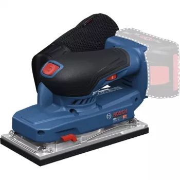 BOSCH POWERTOOLS Akku-Exzenterschleifer GSS 18V-18 Professional Solo, 18 V (Blau/Schwarz, ohne Akku und Ladegerät, im L-BOXX)