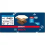 BOSCH POWERTOOLS Expert M480 Mesh Schleifscheibe 125mm, K400 (50er-Pack) für Exzenterschleifer
