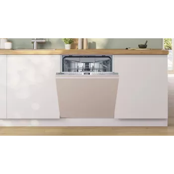 Bosch SBH4HVX14E XXL VarioHinge vollintegrierter Geschirrspüler, 14 Maßgedecke, Energieklasse C, 44 dB, Home Connect