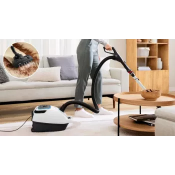 Bosch Serie 6 ProSilence BGB6SIL0L Bodenstaubsauger mit Beutel