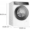 Bosch WGB266A0SN Frontlader-Waschmaschine, 10 kg, 1600 U/min, Energieklasse A, Weiß