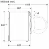 Bosch WQB246DLSN 9 kg Frontlader-Waschmaschine mit i-DOS und Home Connect