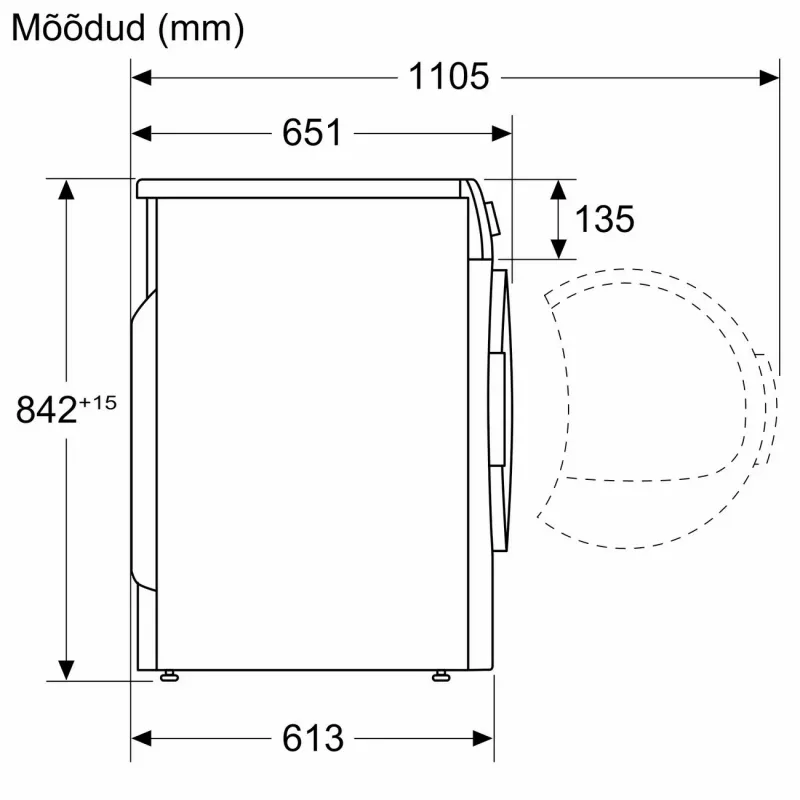 Bosch WQB246DLSN 9 kg Frontlader-Waschmaschine mit i-DOS und Home Connect