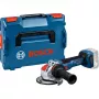 BOSCH X-LOCK Akku-Winkelschleifer GWX 18V-11 S Professional Solo, 18V, 125mm, Blau/Schwarz, ohne Akku
