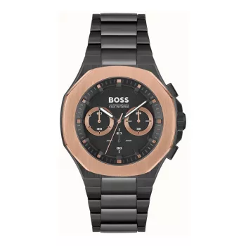 BOSS Herrenuhr 1514090 45mm Edelstahl Chronograph