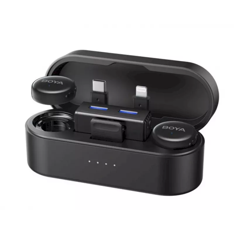 BOYA BOYALINK 3-01 Wireless Mikrofon 2,4GHz / Type-C / Lightning